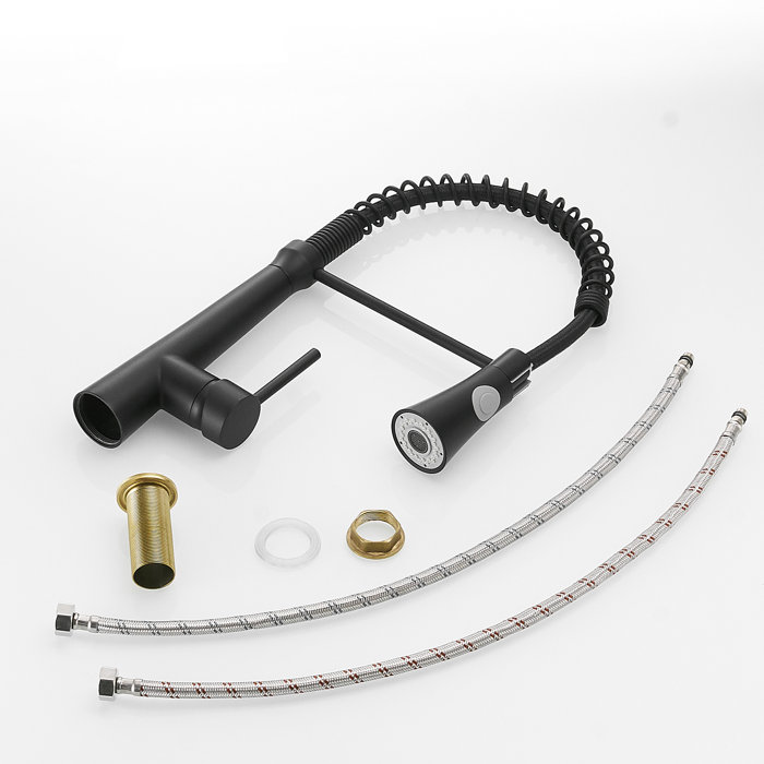 Clihome Pull Down Kitchen Faucet & Reviews Wayfair